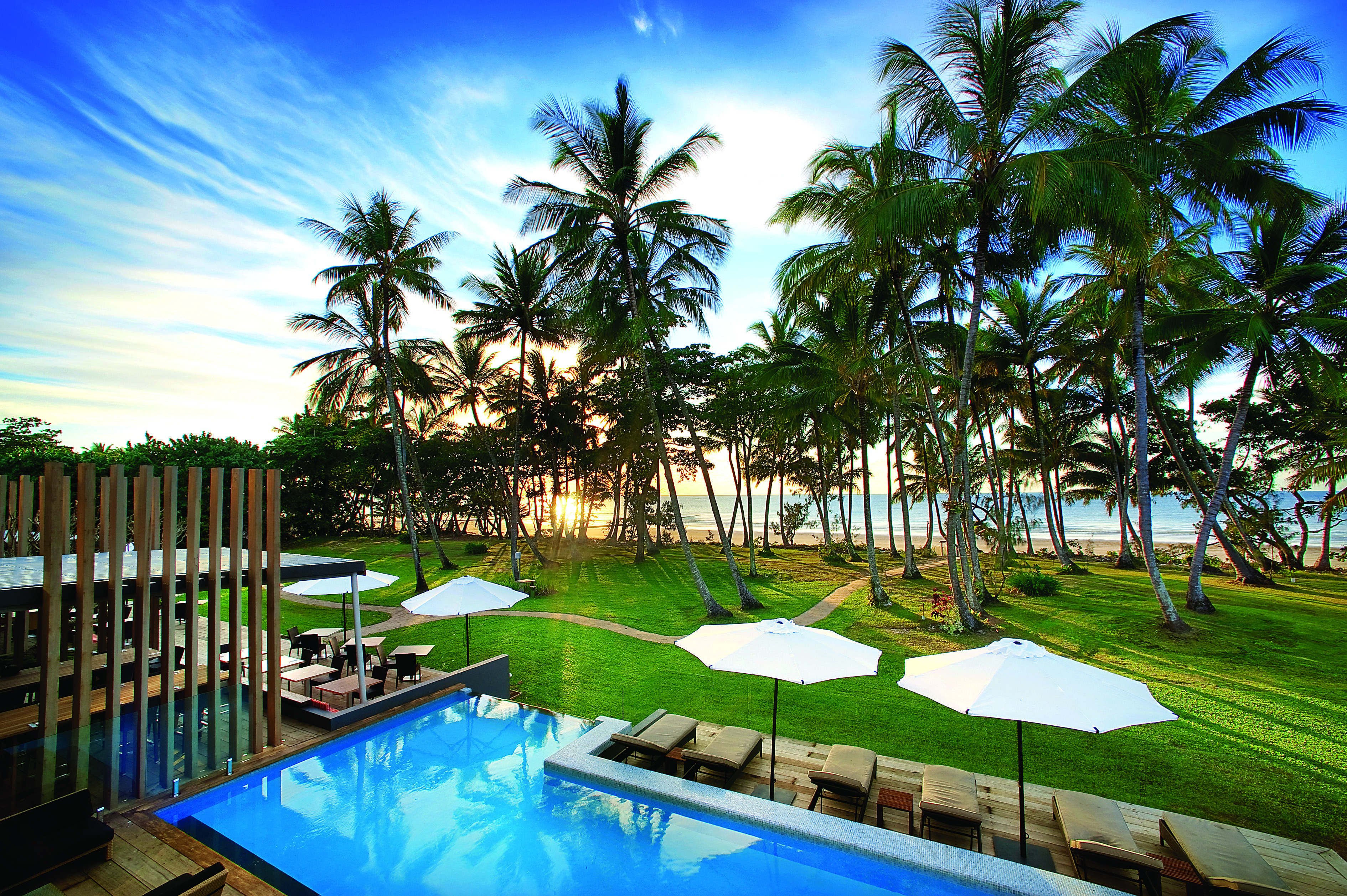 Castaways resort y Spa Mission Beach Exterior foto